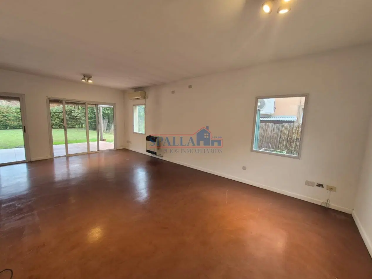 ALQUILAR CASA 4 AMBIENTES EN BARRIO LAS ORQUIDEAS EN PILAR 5