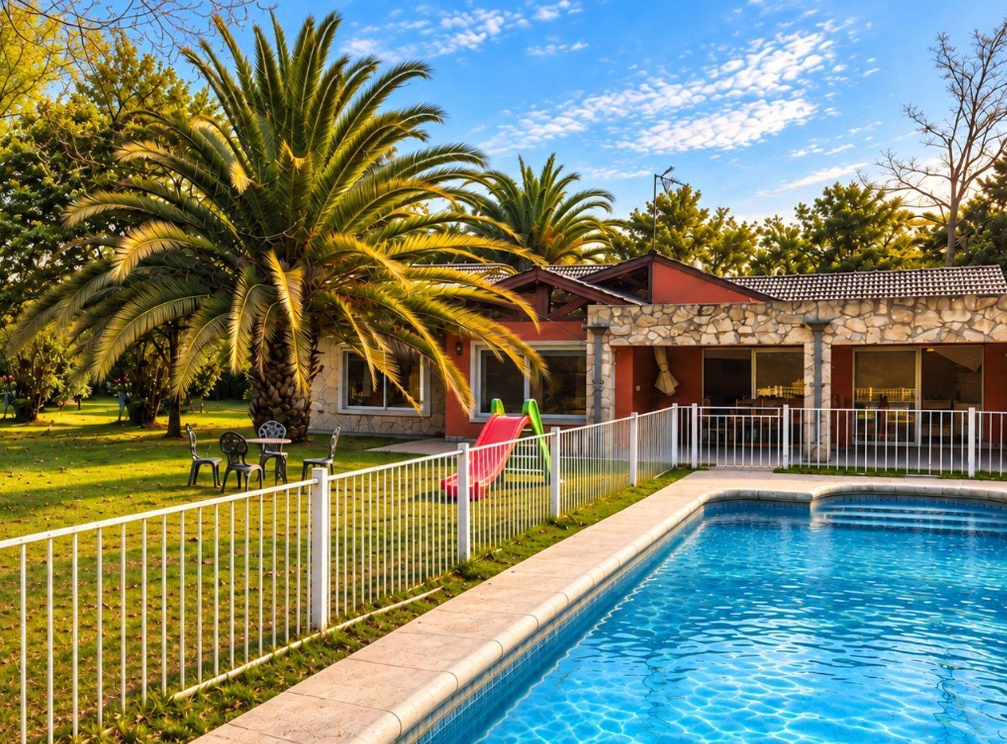 Foto de CASA-CLUB EL OMBÚ–GRAN PARQUE-DOBLE LOTE-PILETA, imagen 1
