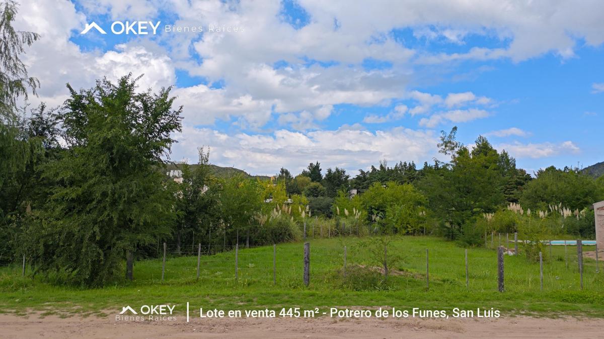 Lote De 445m2 en Potrero De Los Funes, OPORTUNIDAD