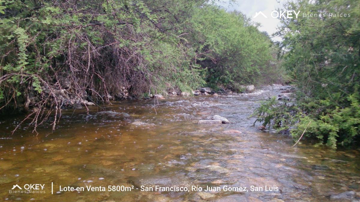 Foto de Terreno 5800mts2 en San Francisco del Monte de Oro, fondo al Arroyo Las, imagen 5