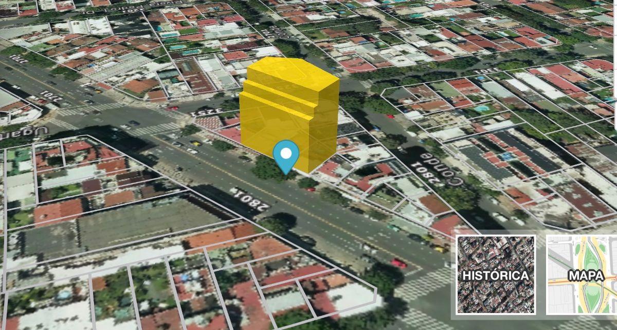 VENTA.- TRIPLE FRENTE DE 26 MTS. +2100 M2 VENDIBLES.