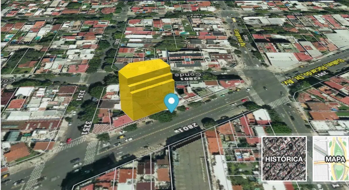 VENTA.- TRIPLE FRENTE DE 26 MTS. +2100 M2 VENDIBLES. 2