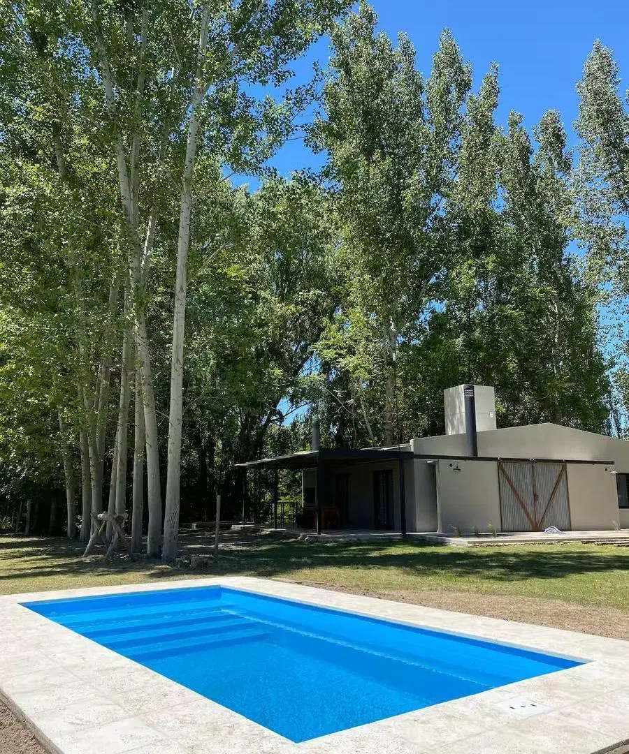 Casa CALMA en Las Rosas Country Rural - Valle de Uco (Con Piscina y Arroyo Propio) 5