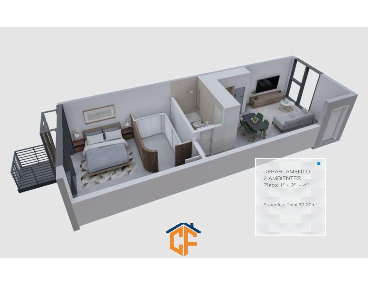 DEPARTAMENTO 2 AMBIENTES A ESTRENAR EN HURLINGHAM