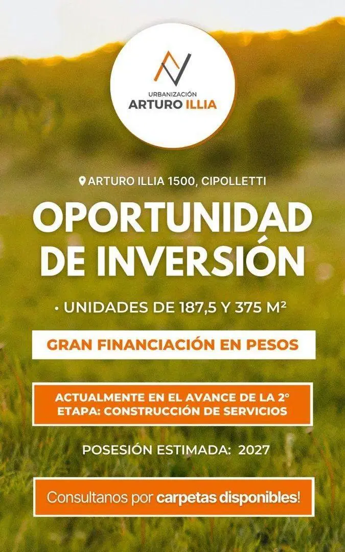 Urbanización Arturo Illía - No te lo pierdas!! 2