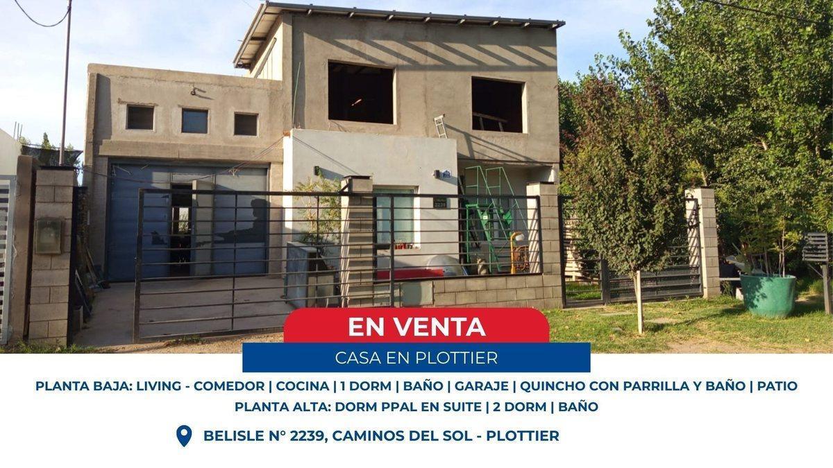 Casa en venta 4 dorm - Caminos del Sol - Plottier