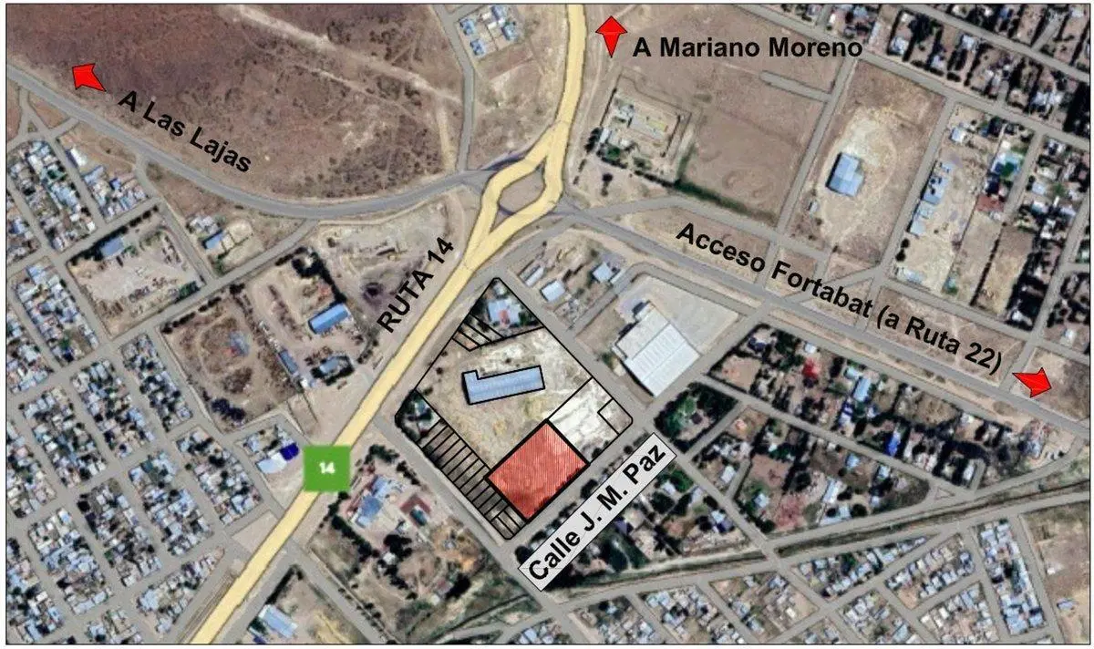 Venta de Excelente Lote Industrial Zapala 4