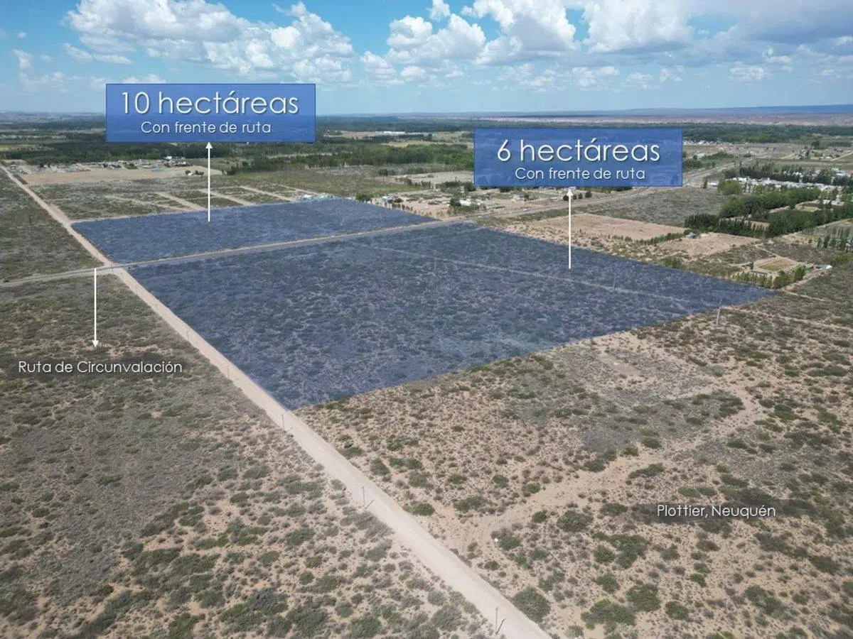 VENTA DE LOTE 6 HECTAREAS PLOTTIER NEUQUEN 3