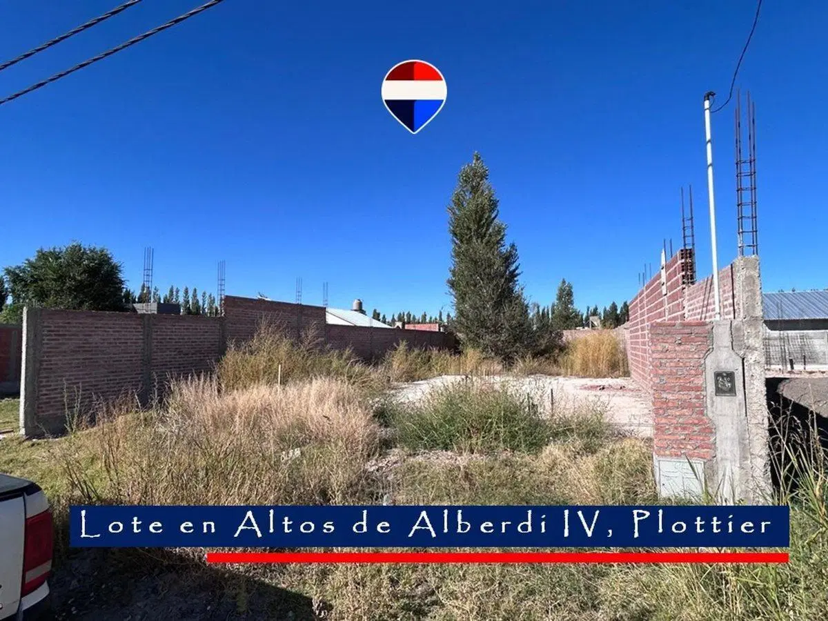 TERRENO 360M2 | LOTEO ALTOS ALBERDI IV | PLOTTIER 5