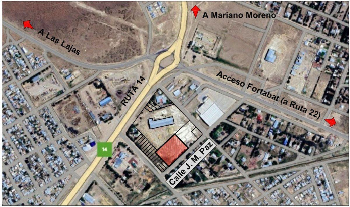 Venta de Excelente Lote Industrial Zapala