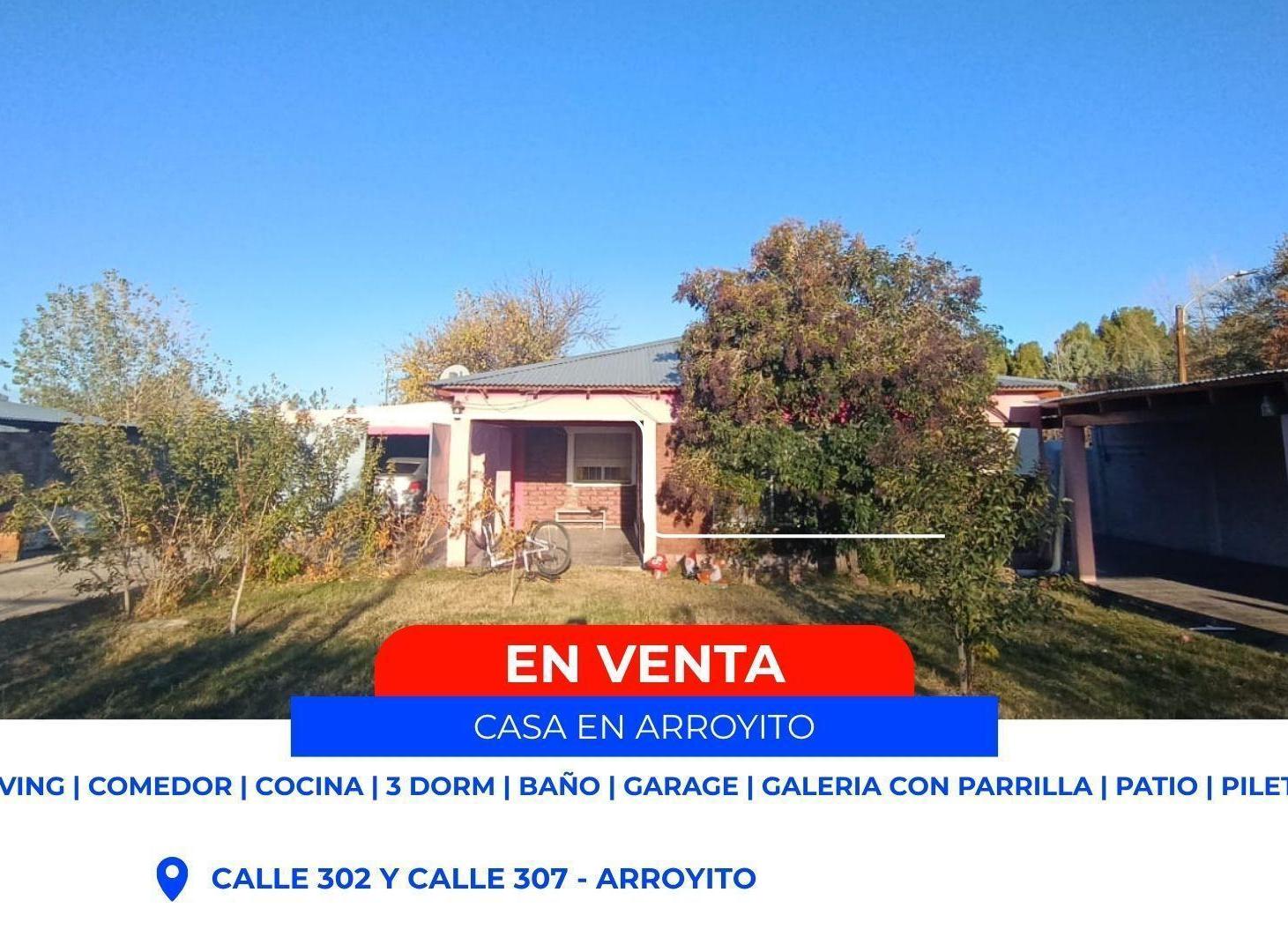 CASA 3 DORM EN VENTA - ARROYITO, NEUQUÉN