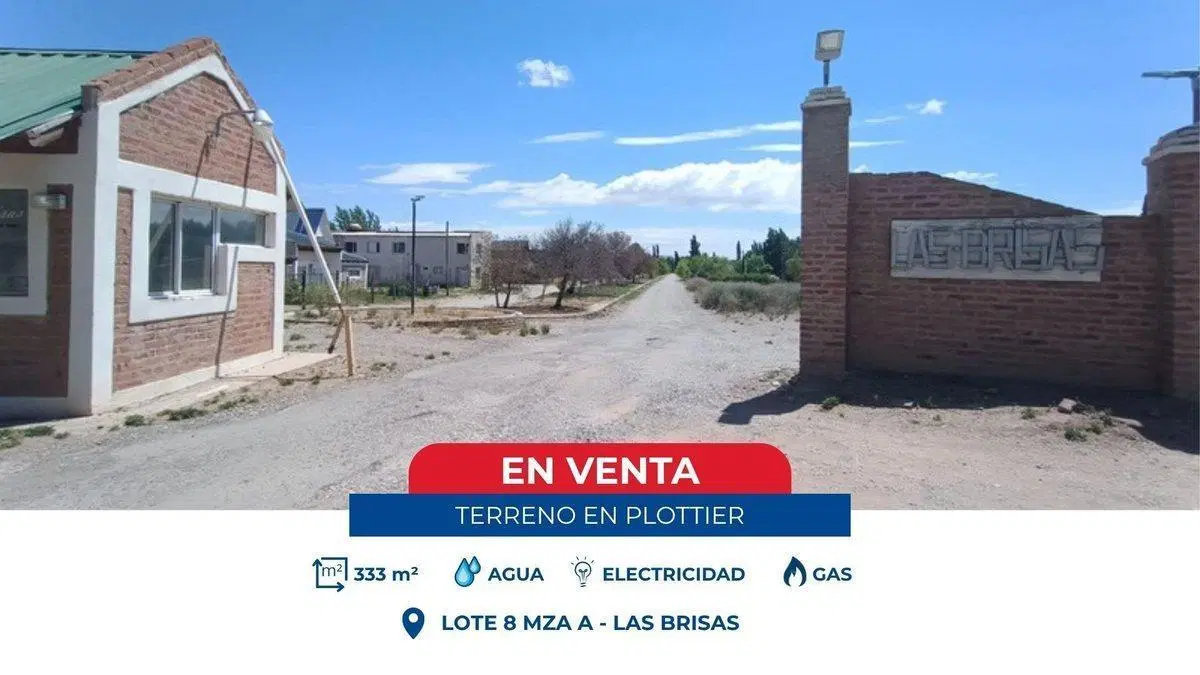 TERRENO EN VENTA BARRIO LAS BRISAS - PLOTTIER 2
