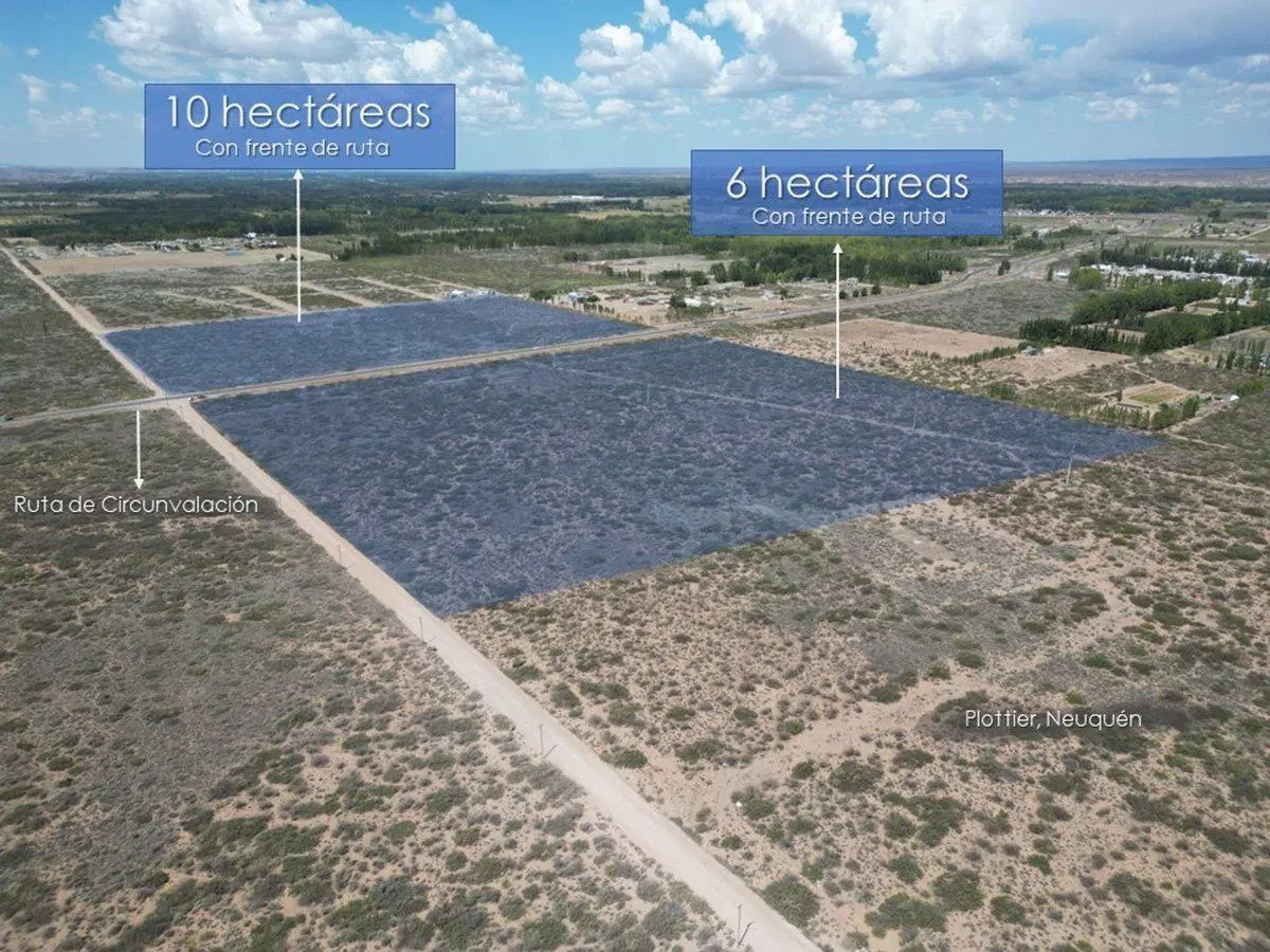 VENTA DE LOTE 10 HECTAREAS PLOTTIER NEUQUEN 4