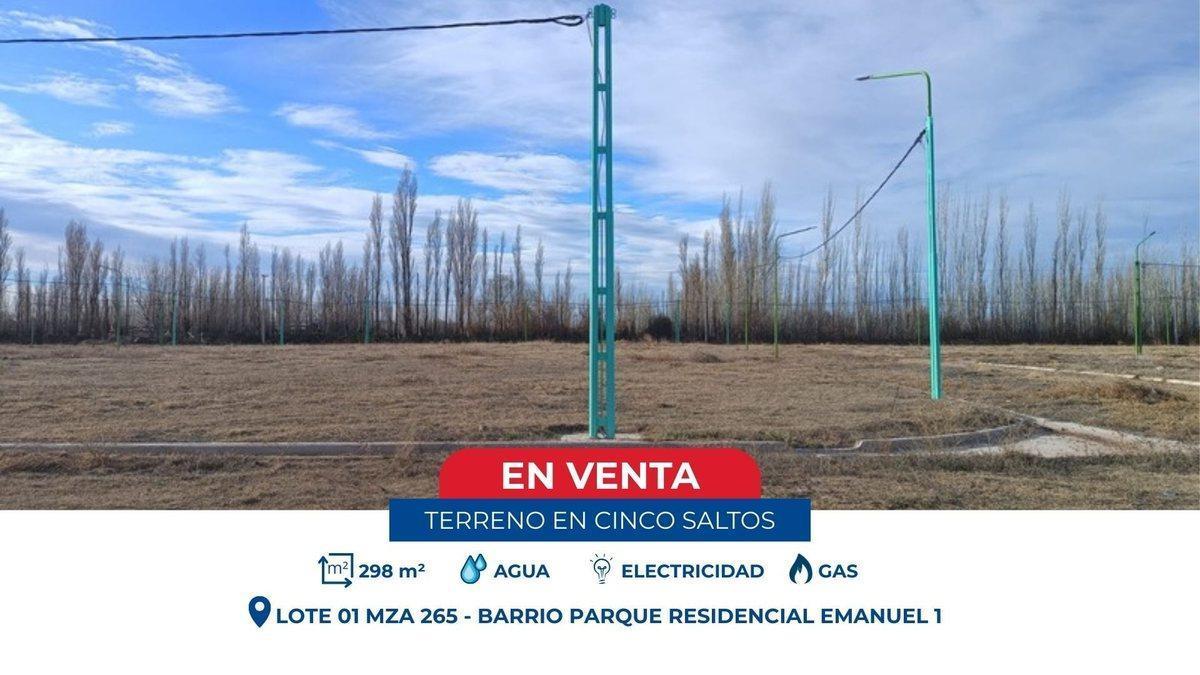 Foto de TERRENO EN VENTA LOTEO EMANUEL 1 - CINCO SALTOS, imagen 4
