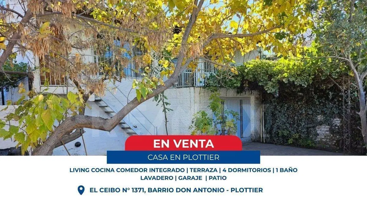 VENTA CASA EN PH 4 DORM  - APTA CRÉDITO - PLOTTIER 1