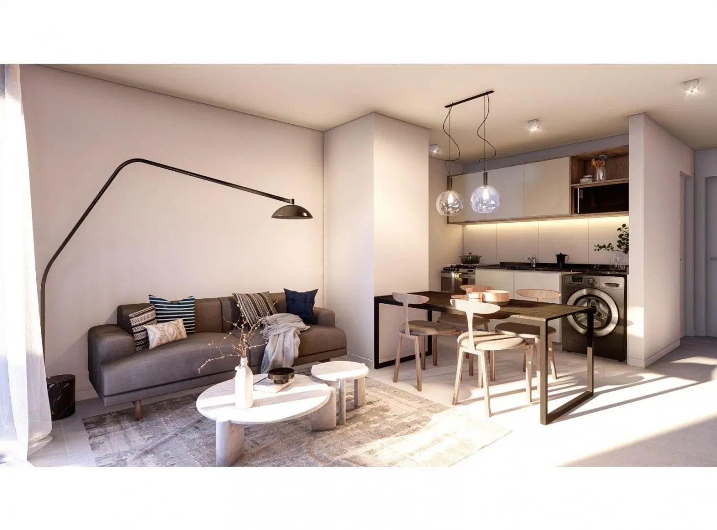 Complejo Cattaleya departamentos a estrenar 2 ambientes con patio 8