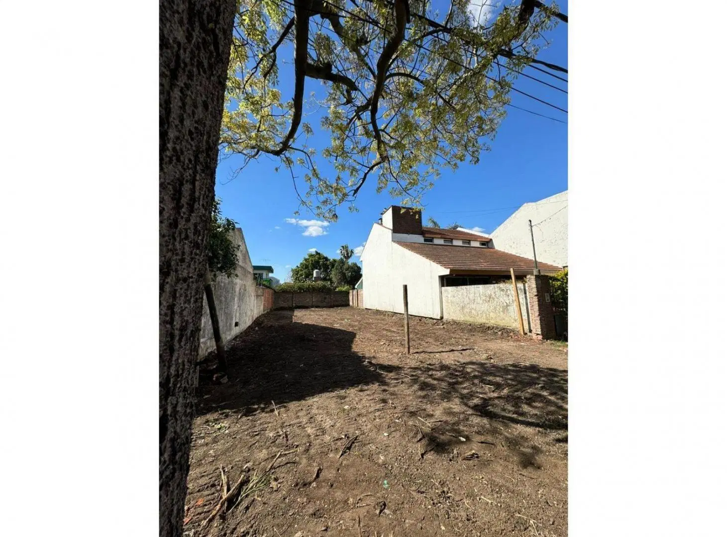 Lote de 250 m2 sobre Avenida Sarmiento entre España e Italia, en Castelar. 4