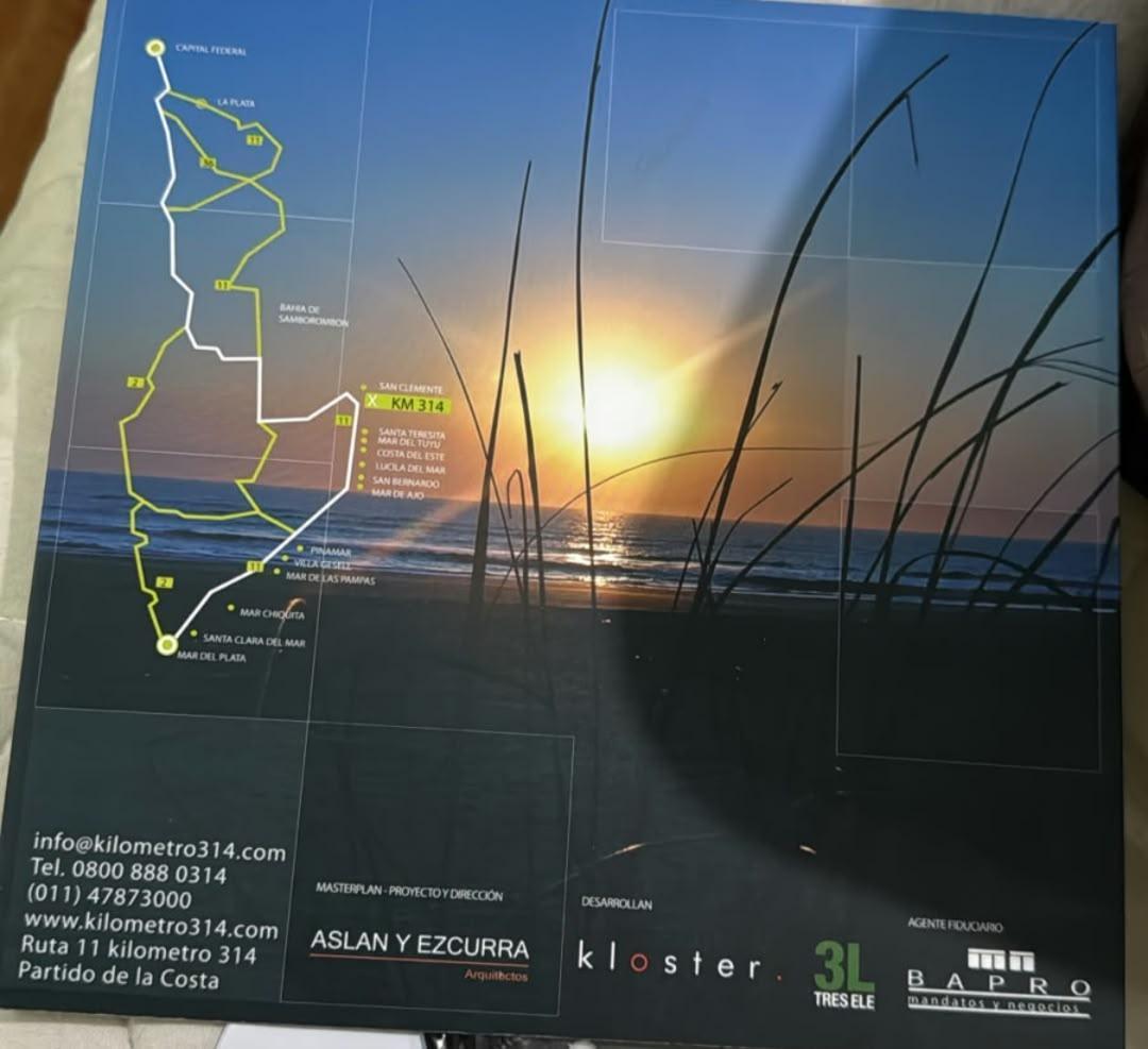Foto de Venta de lote en barrio cerrado Km 314 Partido de la Costa, imagen 4