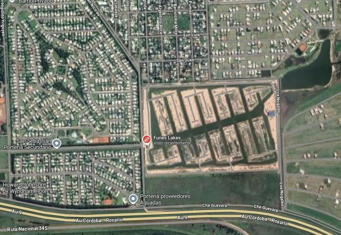 Venta de Lote en Funes Lakes 1