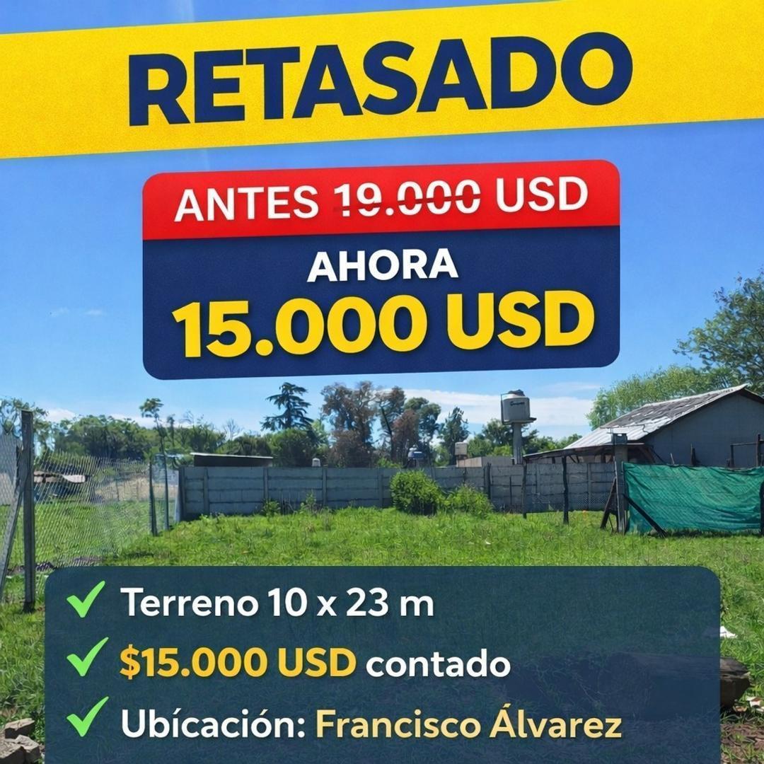 Foto de Venta terreno Fco Alvarez, moreno OPORTUNIDAD!!, imagen 1