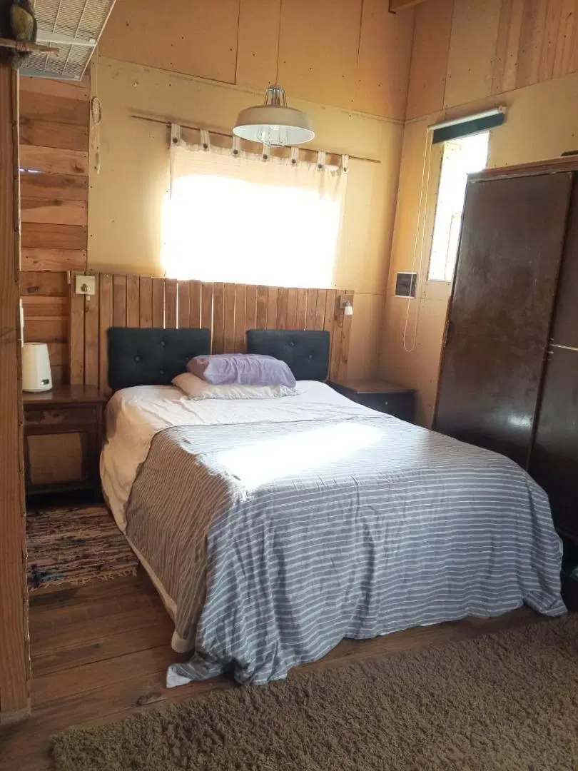 Casa estilo cabaña, construida en sistema woodframe. 2