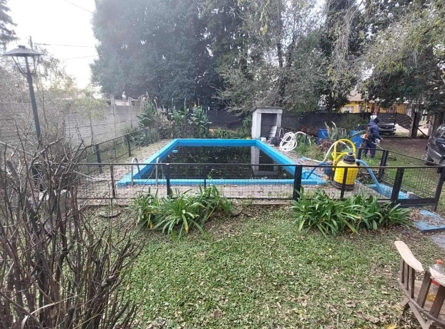 Alquiler Casa c/ pileta 3 ambientes amplio parque OSE C. PAZ 5