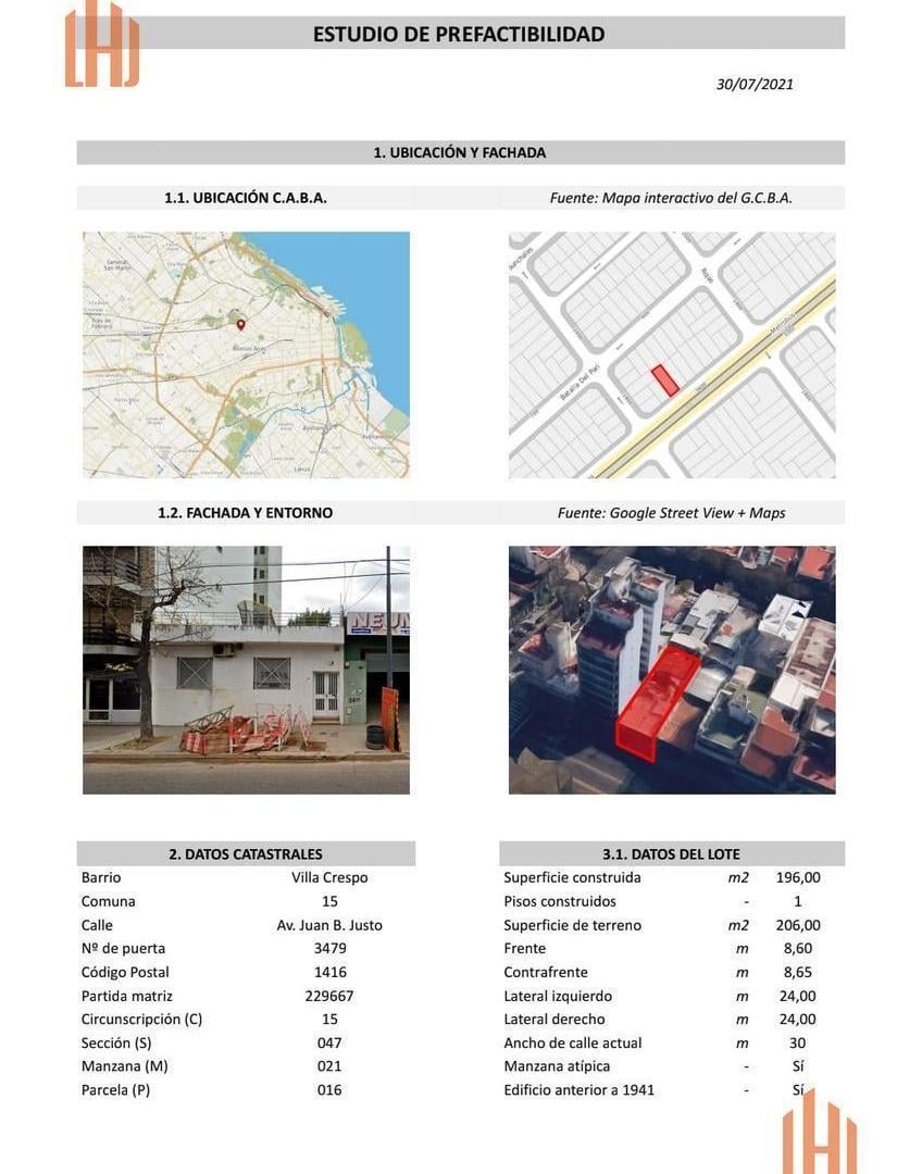 Foto de la propiedad en Juan B Justo al 3400, Villa Crespo, Capital Federal