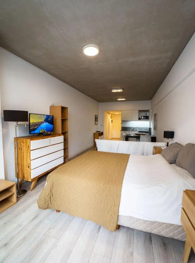 Departamento Monoambiente con Terraza y parrilla propia, completamente amoblado 5