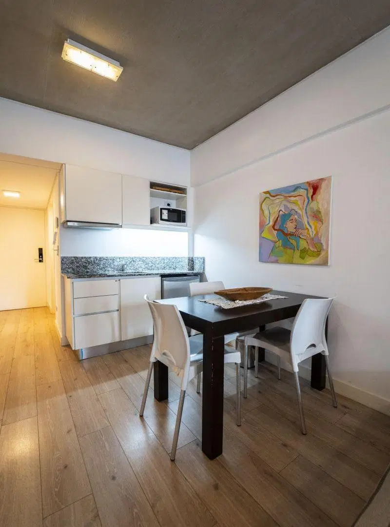 Departamento Monoambiente con Terraza y parrilla propia, completamente amoblado 3