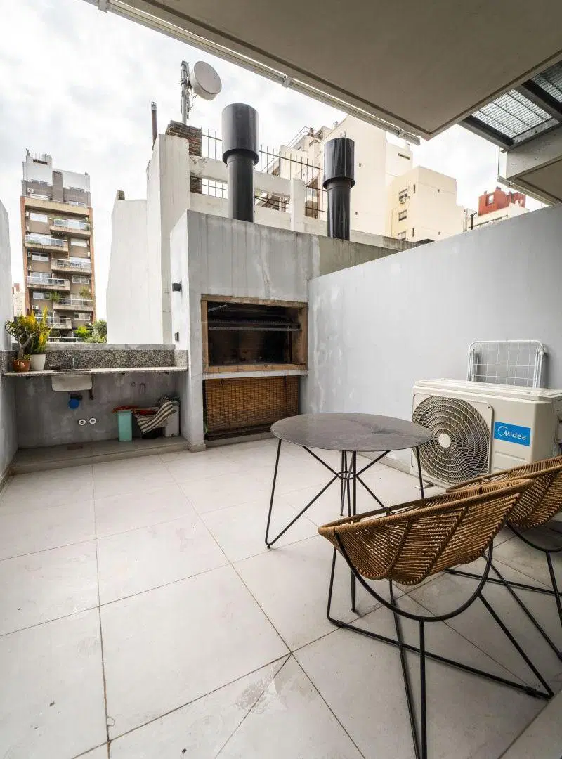 Departamento Monoambiente con Terraza y parrilla propia, completamente amoblado 1