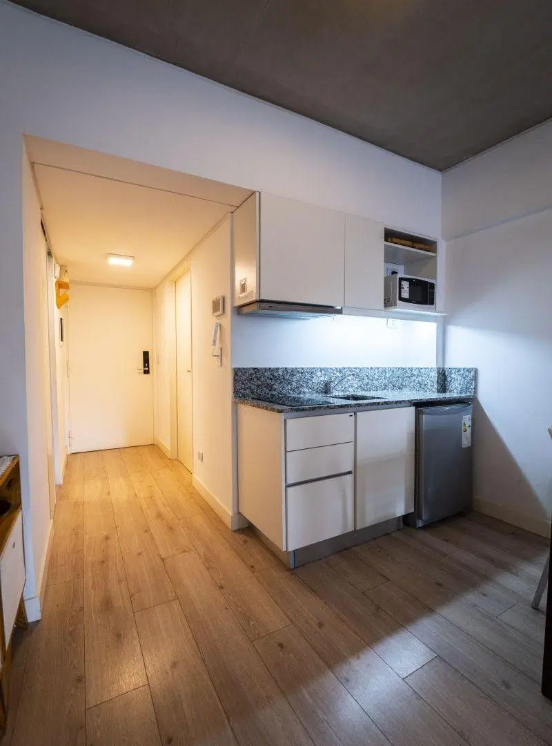 Departamento Monoambiente con Terraza y parrilla propia, completamente amoblado 4
