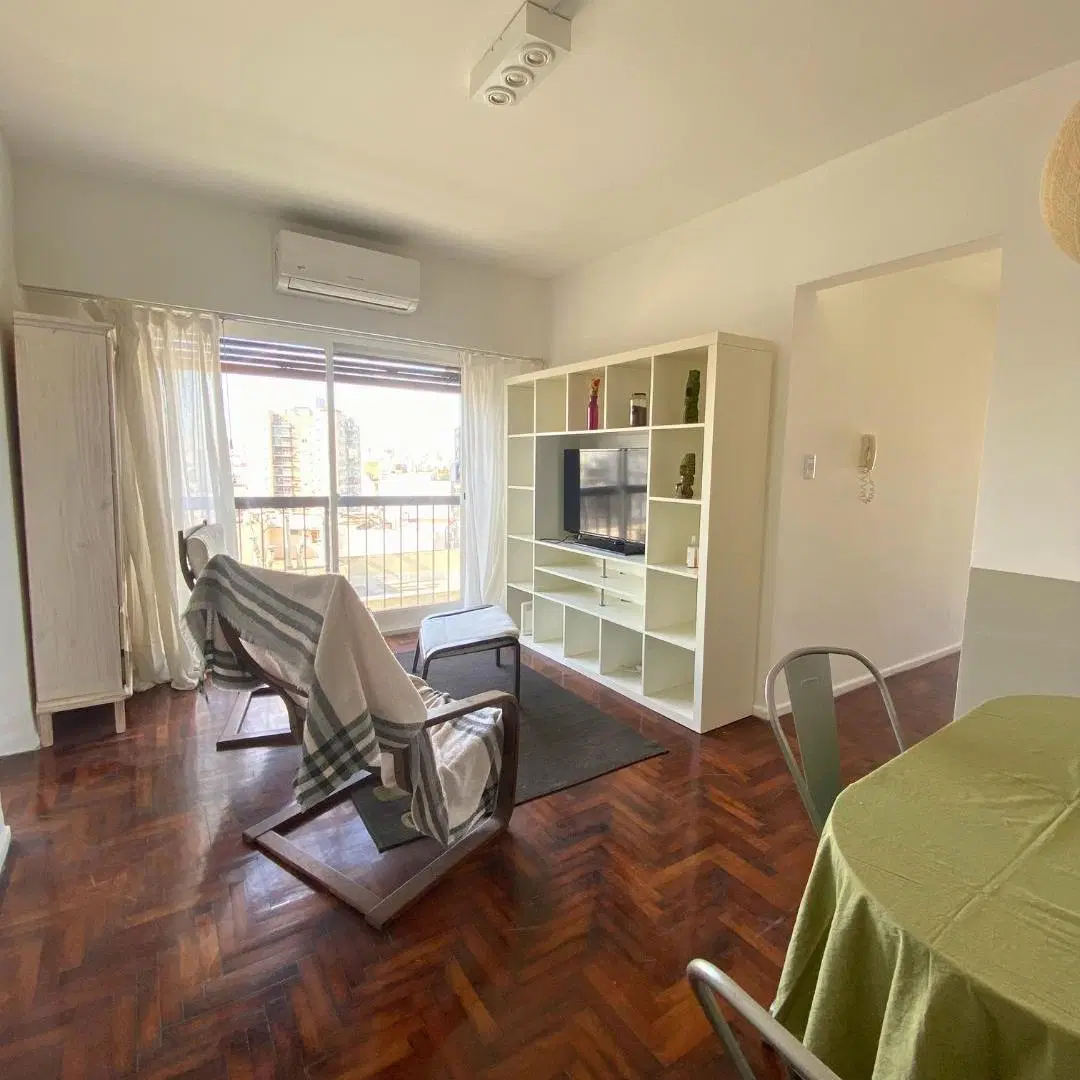 Alquiler temporario amoblado · 3 ambientes · Caballito · 55 m² · piso alto 5