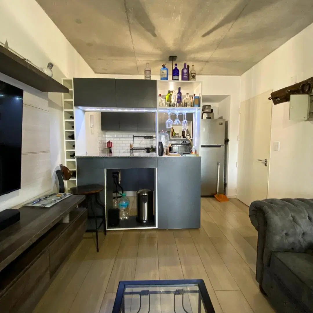Monoambiente amoblado y equipado en Caballito · piso alto luminoso · 35 m² · listo para entrar 4