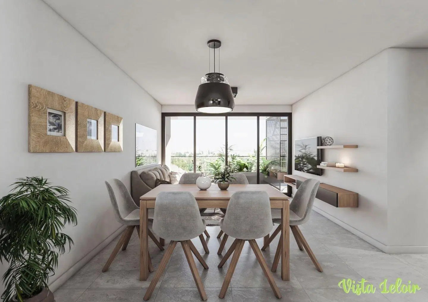 DEPTO 3 AMB 2 BAÑOS VENDE X VIAJE EN PARQUE LELOIR ESTRENAR! 3