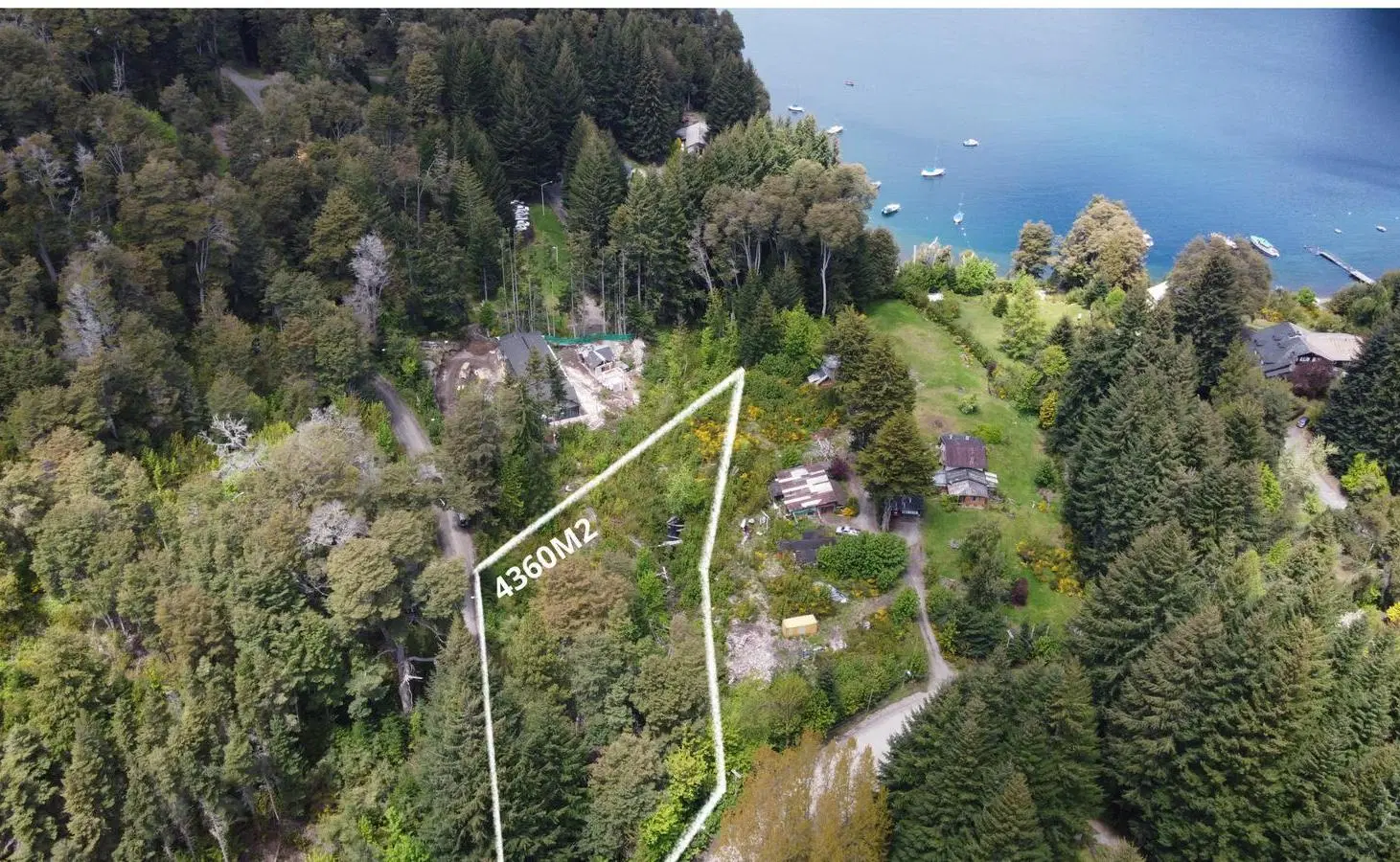 VENTA LOTE  4360 m2, PUERTO, VILLA LA ANGOSTURA 4