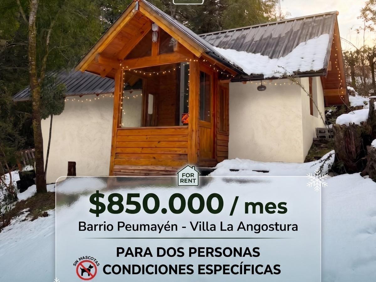 Foto de la propiedad en Alquiler Permanente, Casa, 2 Ambientes, Peumayen