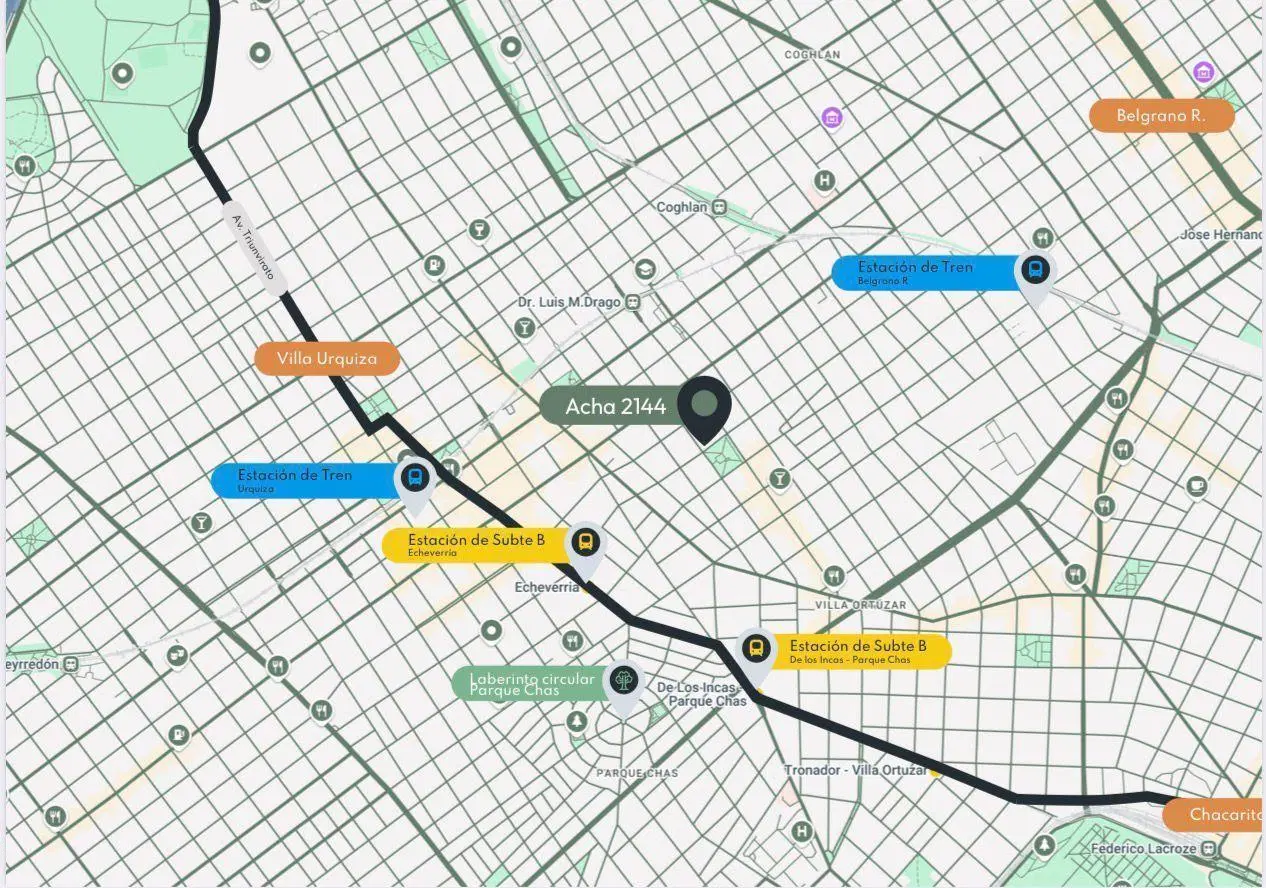 Departamento en DOHO Urquiza, Amenities, Co-Working, Terraza 3