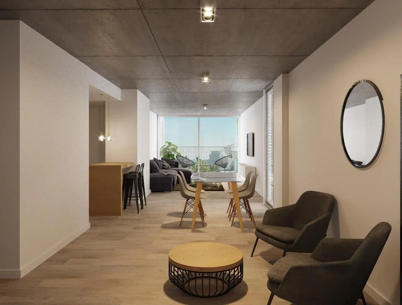 Departamento en venta 2 Ambientes Zona Abasto Rosario 4