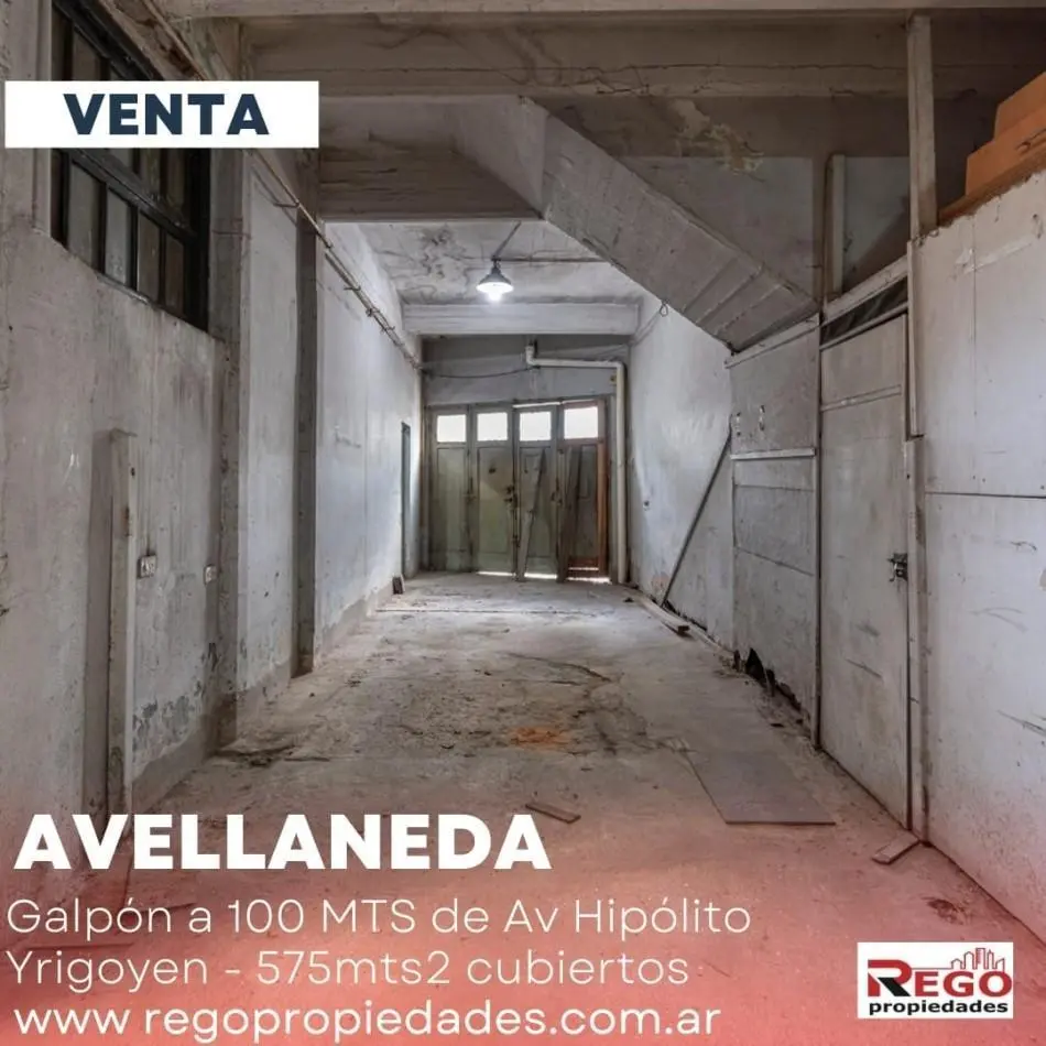 VENTA: Deposito c/oficina y Local -De la Serna al 100- Zona estrategica a 100mts de Av Hipolito Yrig 1