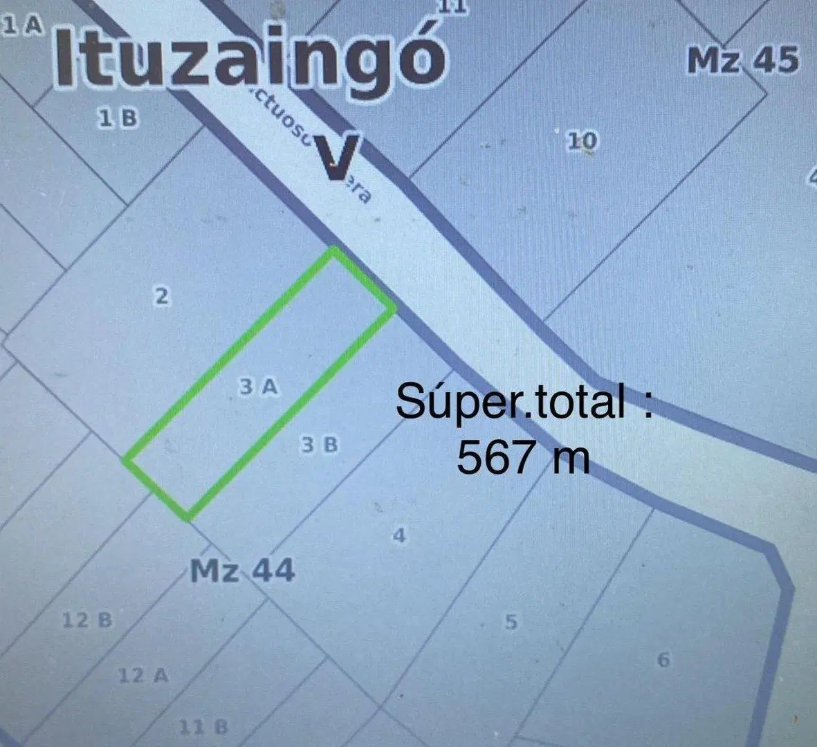 LOTE EN ITUZAINGO UBICACION EXCELENTE!!! 3