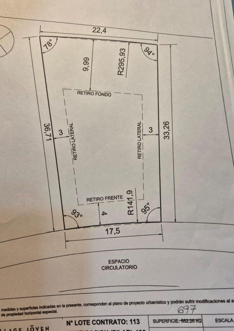 Foto de VENTA LOTE 697M2 BELLA VISTA - VILLAGE JOVEN, imagen 3