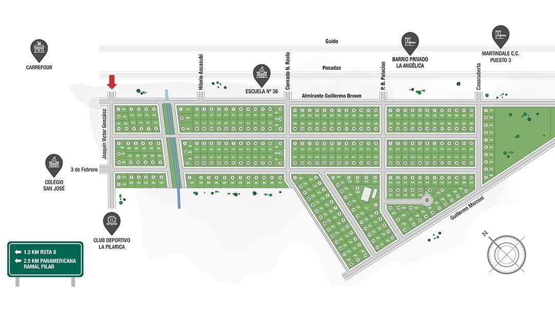 Foto de Venta Terrenos en Barrio Parque Las Clemencias, Pilarica - Pilar, imagen 2