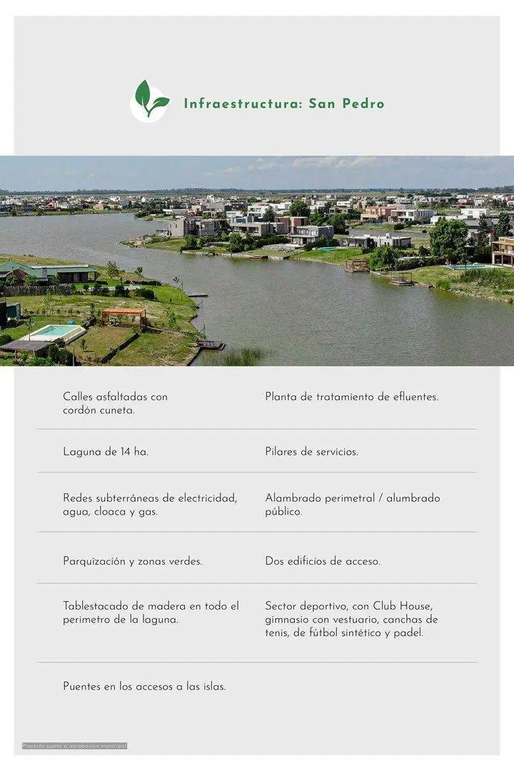 Terreno Lote  en Venta en San Pedro Barrio Privado, Tigre, G.B.A. Zona Norte 3