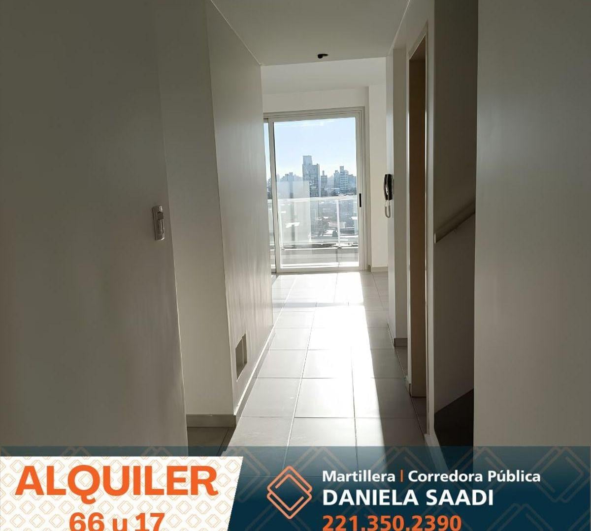 Departamento en alquiler | Triplex en altura | 2 dormitorios + terraza propia | Cochera | 8° piso co