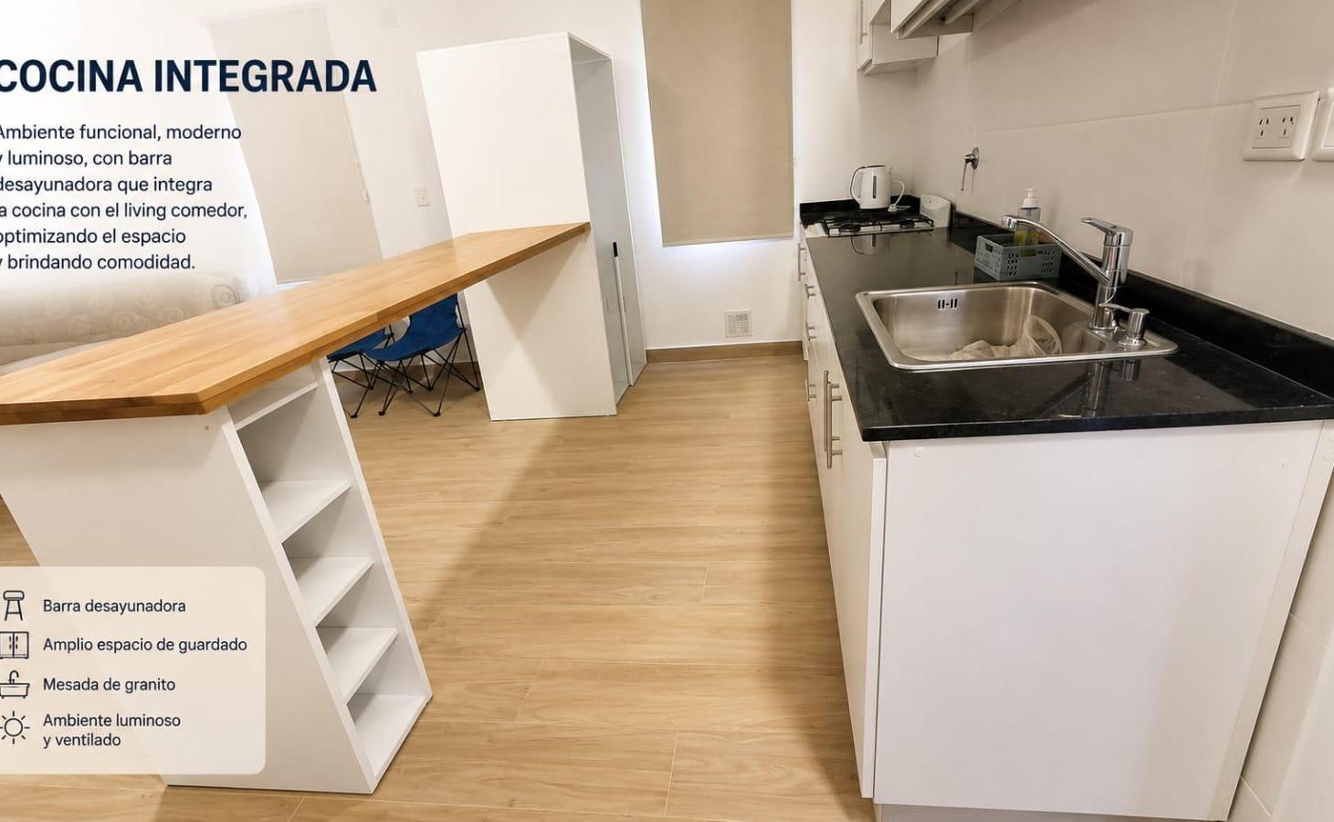 Foto de Departamento de un ambiente a estrenar planta baja, imagen 3