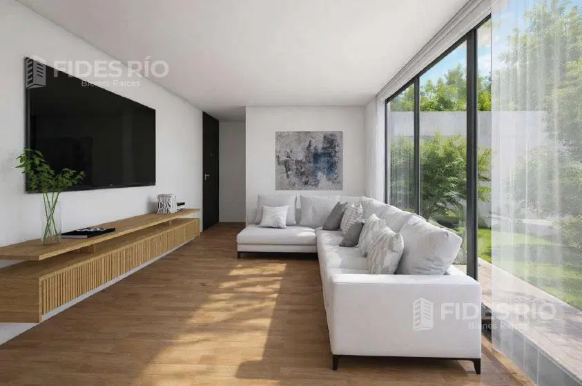 Casa de pasillo 3 dormitorios, office, quincho, terraza y piscina exclusiva 4