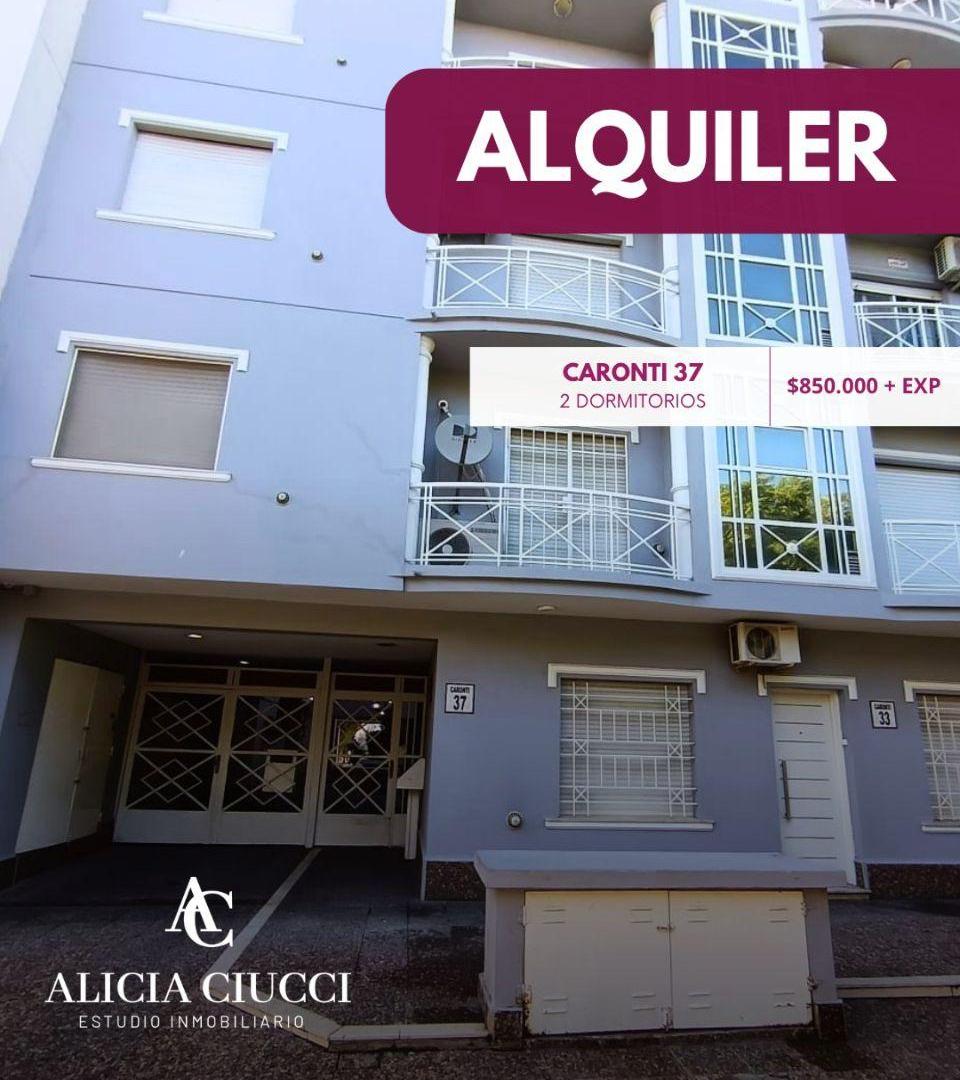 departamento en alquiler en calle Caronti 37