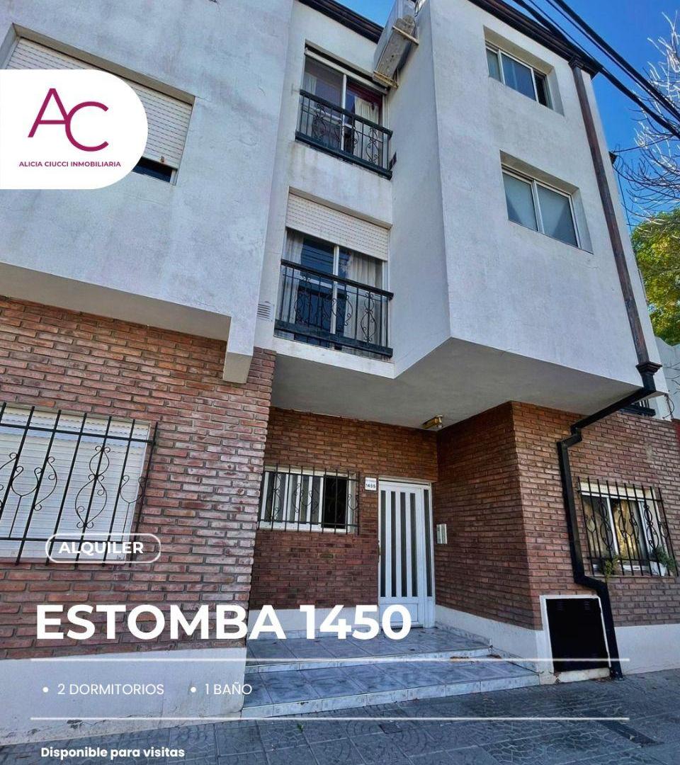 Departamento en alquiler! En calle estomba 1450