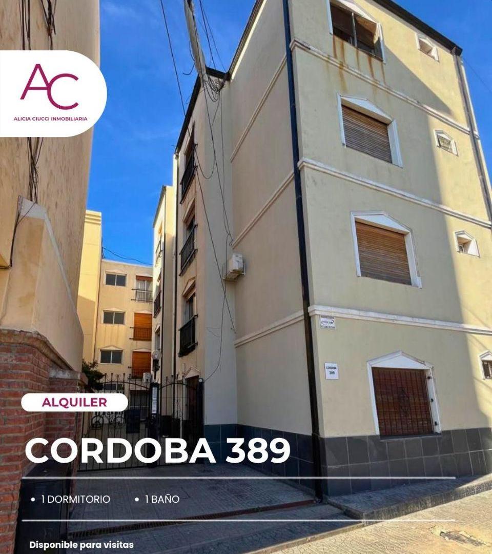 Departamento en alquiler ubicado en calle CORDOBA 389