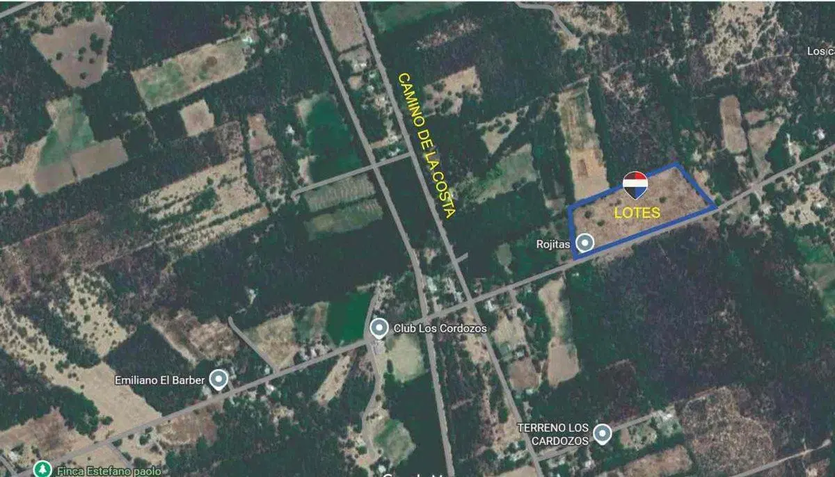 Venta de Lotes Los Cardozo por Camino de la costa 3